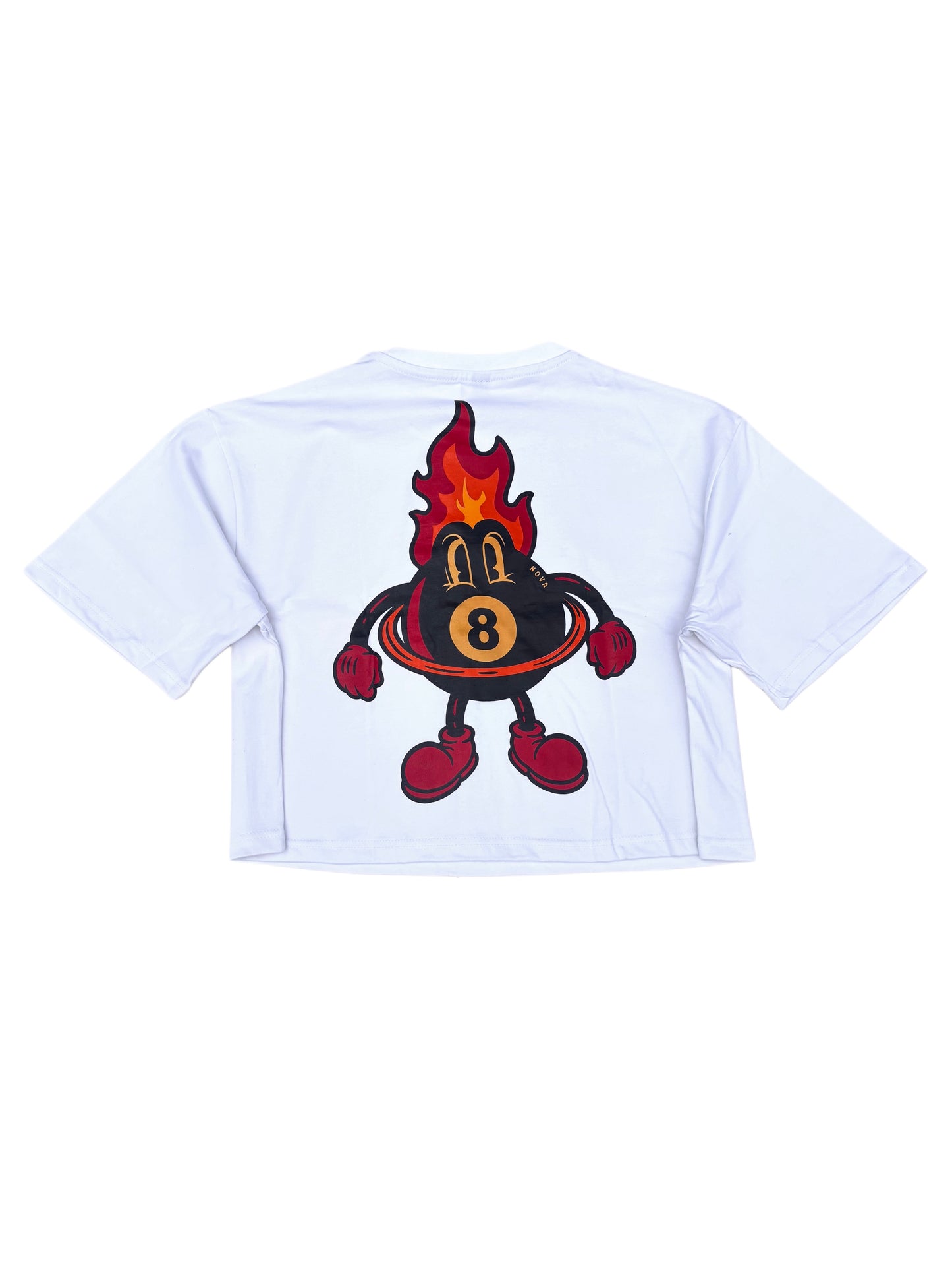 8 Ball Cropped Tee